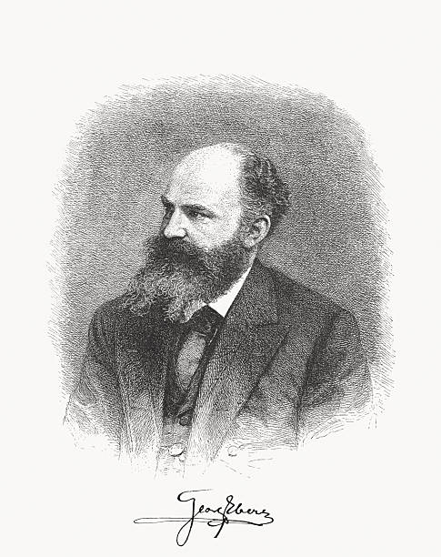 istock Georg Ebers (1837-1898), German egyptologist, wood engraving, published in 1883 2250345858