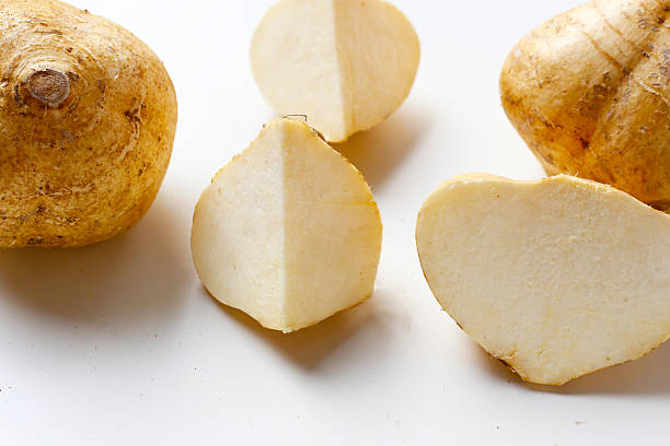 Mexican turnip or jicama or yam bean