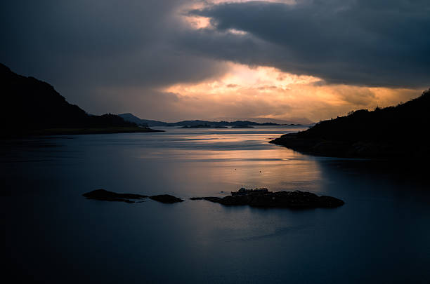 Loch Carron, Wester Ross, Highlands of Scotland.