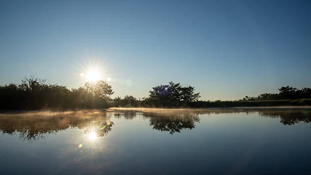 istock Misty Halifax river 2250354386