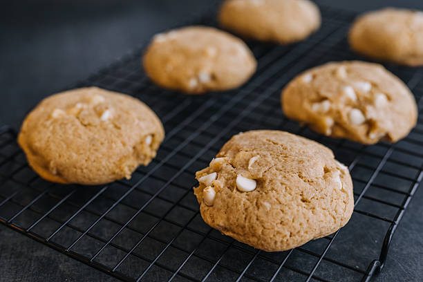istock Homemade Sourdough Cookies on Cooling Rack 2250361558