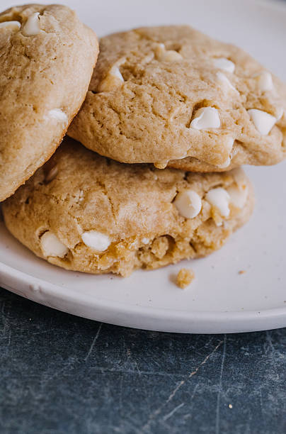 istock Soft Thick Cookies Stacked Together 2250362481