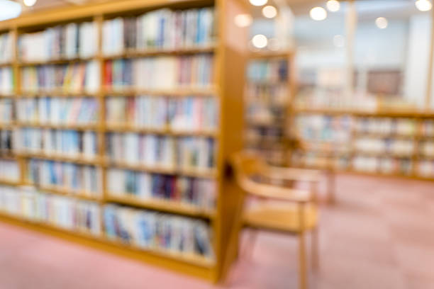 istock Soft Blurred Bookcase with Copy Space for Education and Research 2250381510