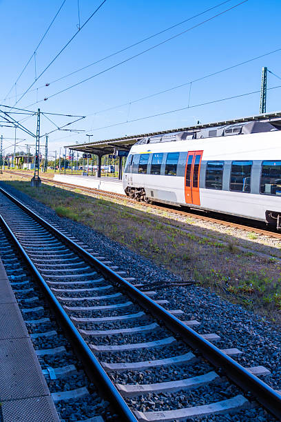 istock Modern Regional Train at Railway Station 2250383948