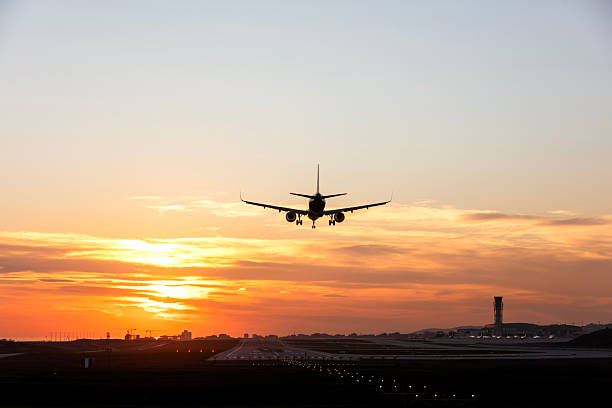 istock Airliner descending into Sky Harbor Airport. 2250400156