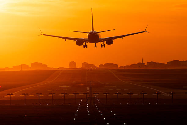 istock Airliner descending into Sky Harbor Airport. 2250400160