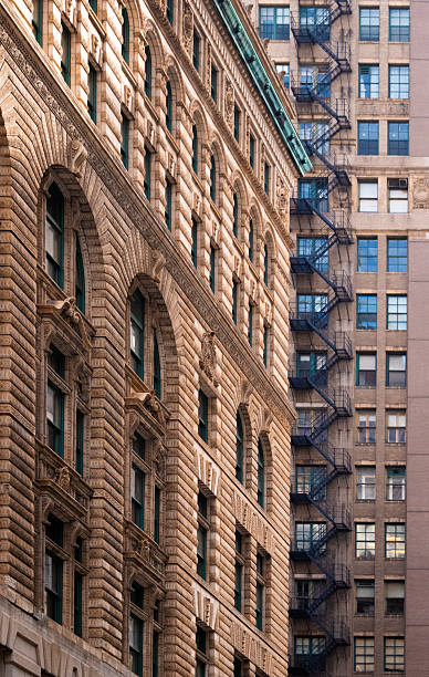 istock brown brick building facade in downtown chicago 2250407115