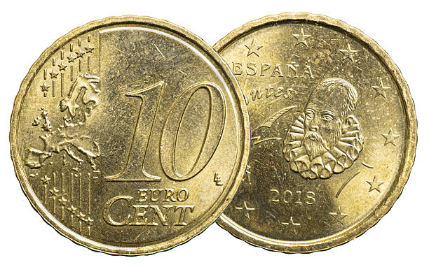 istock ten euro cent coin isolated on white background 2250417088