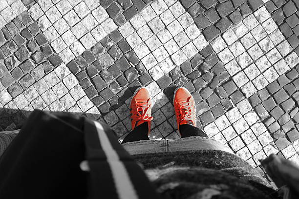 Footprint in Charles Bridge, Prague