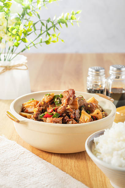 Spicy Chicken with Green Peppers, Sichuan Cuisine