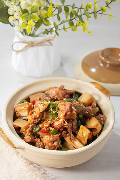 Spicy Chicken with Green Peppers, Sichuan Cuisine