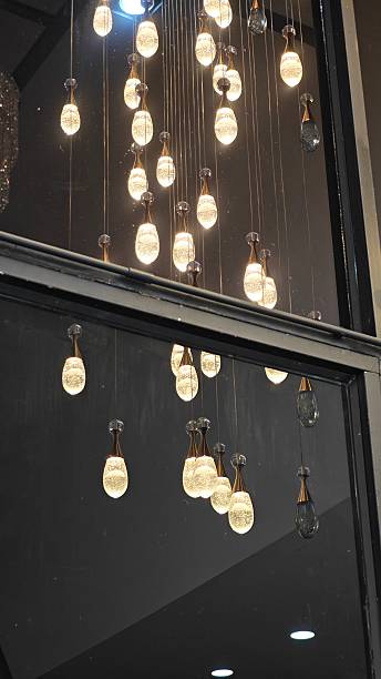 istock Beautiful modern hanging light, decoration. 2250443534
