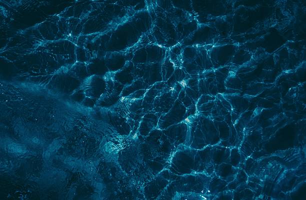 istock dark blue sea water, closeup, highup 2250449832