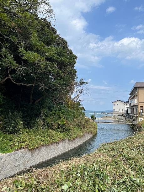 istock The river view in Shikanoshima island 2250450632