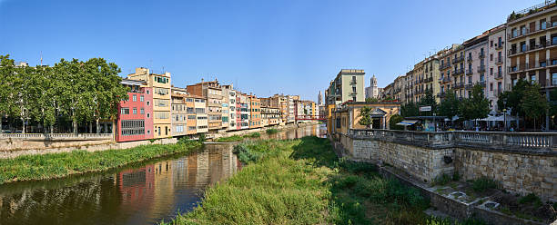 istock Panoramic view of buildings overlooking the Onyar river in different colors. Girona, Spain. 2250459254