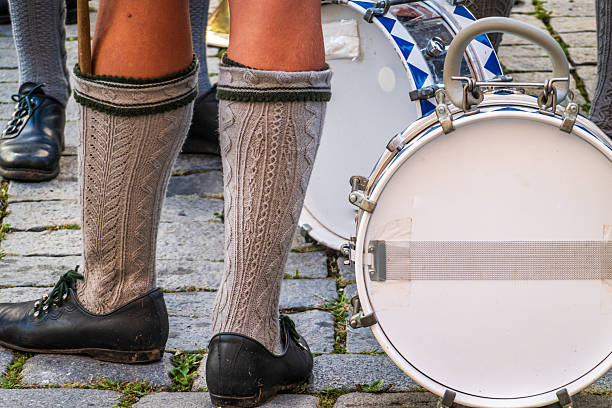 typical music instrument of a bavarian brass band - photo