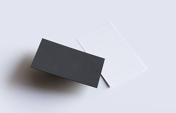 istock Business card black and white 2250482931