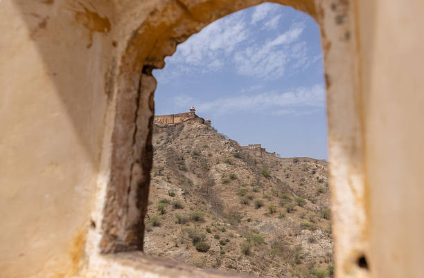 istock Architecture view of amber fort 2250497374