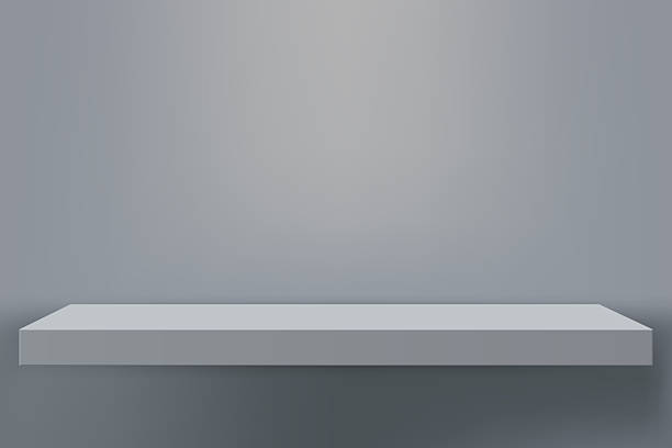 istock Realistic illustration of a showroom for a product presentation 2250500604