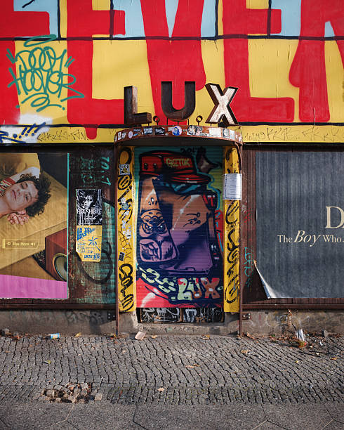 Ljubljana, Slovenia, October 31 2024: Metelkova mesto art center an autonomous social and cultural in Ljubljana.