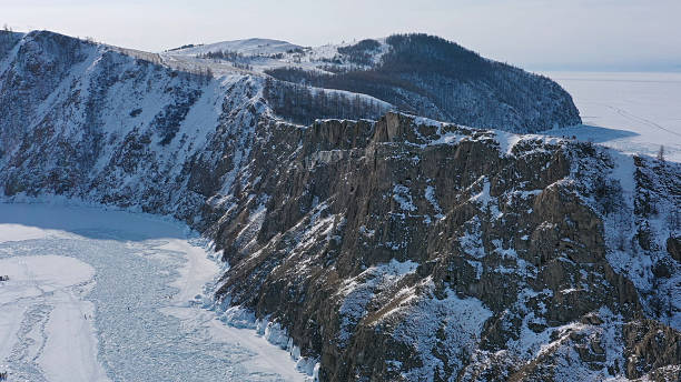 istock Khoboy rock cape on Baikal lake 2250504856