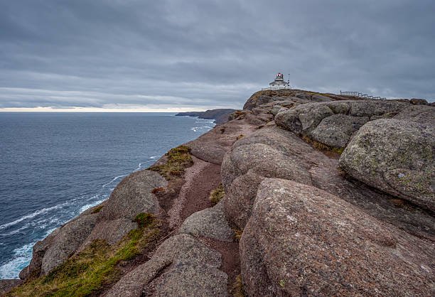 istock Rocky Shore and Lighthouse at Cape Spear, Newfoundland 2250514929