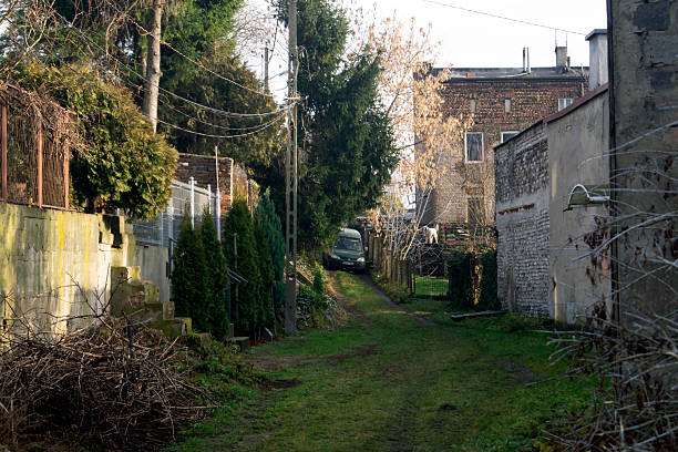 Sosnowiec, Poland. The old workers' district \