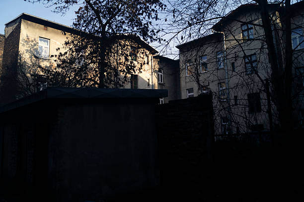 Sosnowiec, Poland. The old workers' district \