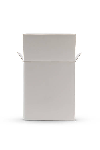 istock Product packaging cardboard box isolated on white background 2250522440