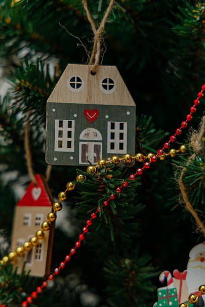 istock Toys on a Christmas tree close-up 2250532108