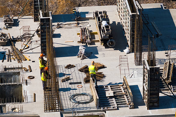 istock Construction of multi-storey residential building 2250539614