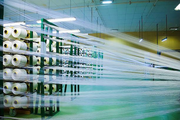 istock Industrial fabric production line 2250539849