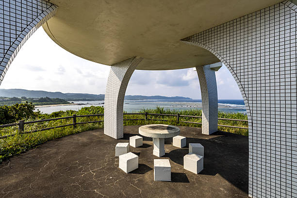 viewpoint in Ayamaru Misaki Kanko Park, amami oshima island, kagoshima prefecture, northern okinawa islands.