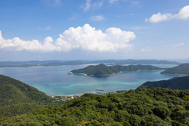 beautiful amami islands, kagoshima prefecture, northern okinawa islands in japan.