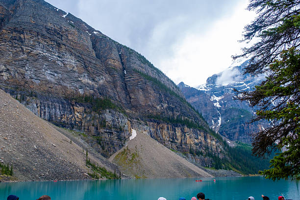 istock People Enjoy Canoeing on a Lake in Banff, Canada During Summer 2250543826