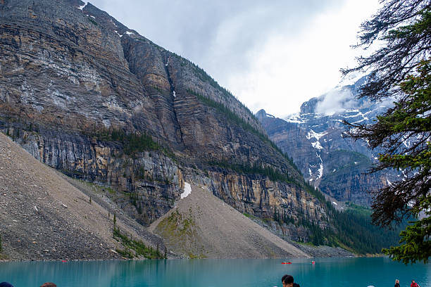 istock People Enjoy Canoeing on a Lake in Banff, Canada During Summer 2250543830