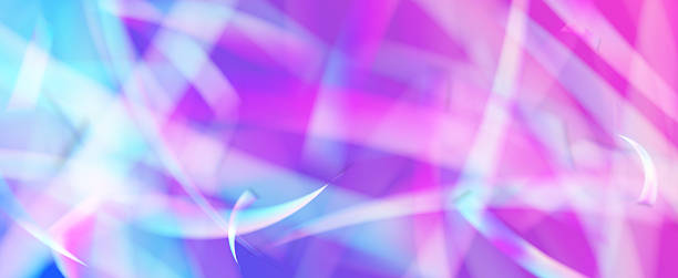 istock Iridescent Prism Background. Rainbow Light Leak Effect.  Sunburst Through A Glass Lens With Bokeh Streaks And Hologram Flare. Iridescent Crystal Prism Background With Light. 2250546107