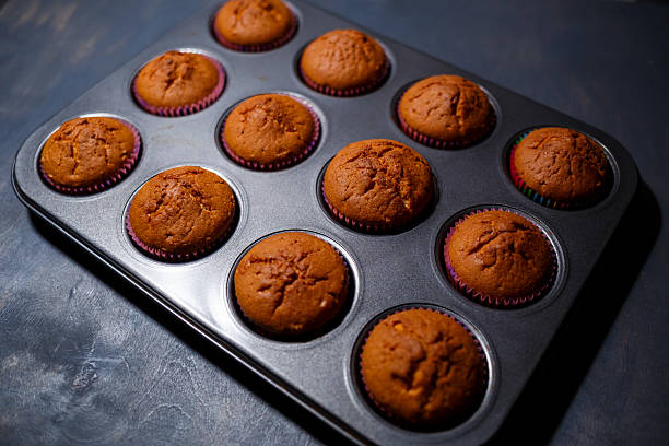 istock freshly baked homemade muffins in the deck 2250547479
