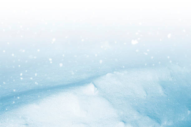 For design. Snowfall. Snowy winter soft background with snow texture. Natural pattern. Christmas.