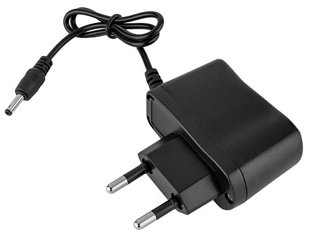 istock Compact power adapter for stable charging of electronic devices and gadgets. On a white background 2250569609