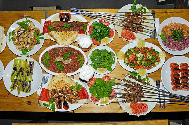 istock Turkish cuisine, dishes and appetizers 2250570941