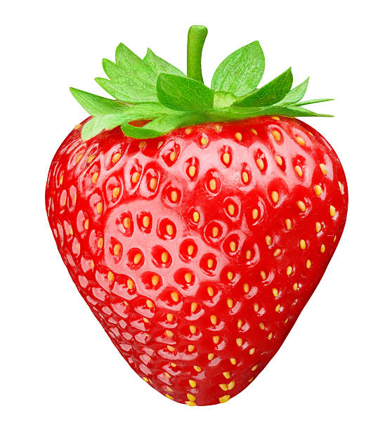 istock Strawberries isolated on white background 2250571382