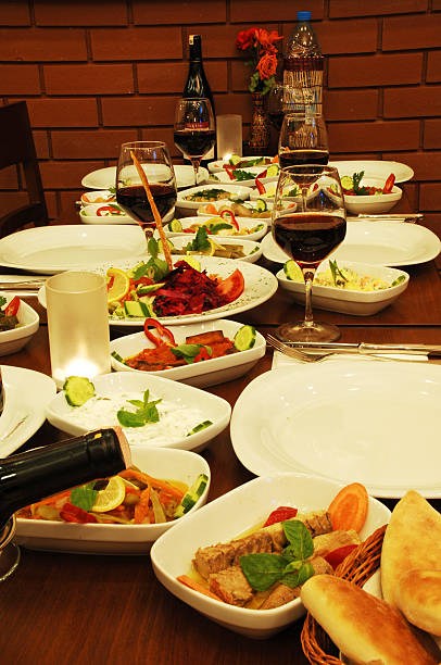 istock Turkish cuisine, dishes and appetizers 2250576471