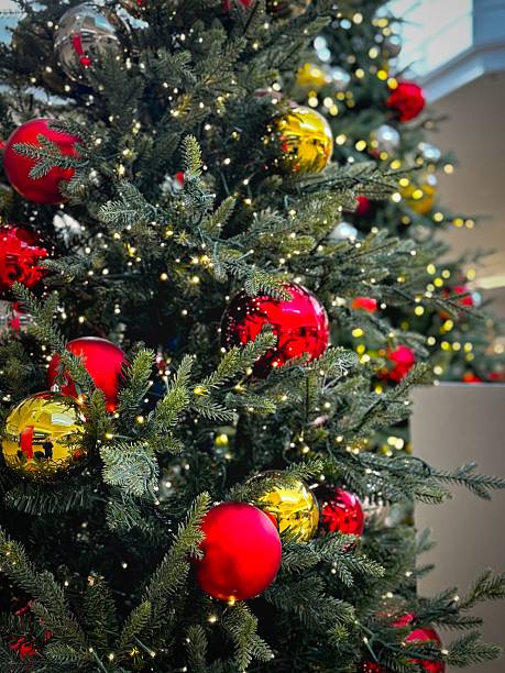 istock Christmas Tree with Red and Gold Ornaments 2250596627