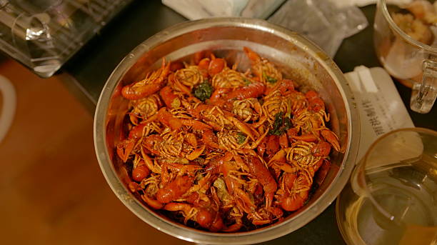 Spicy crayfish