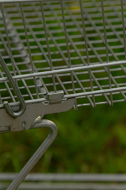 istock Natural lighting highlights metal basket and surrounding environment 2250602145