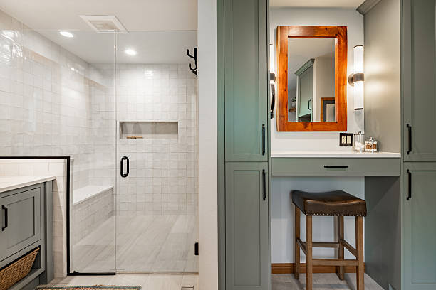 istock Interior Bathroom and Bedroom 2250611333