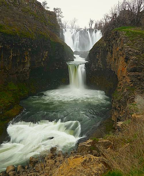 istock White River Falls Central Oregon desert OR 2250620674