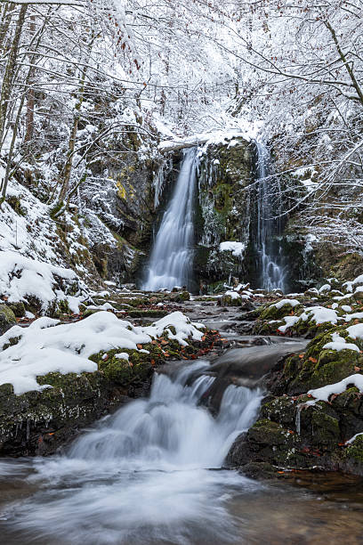 istock Josefsthaler waterfall, Bavaria, in winter 2250640013