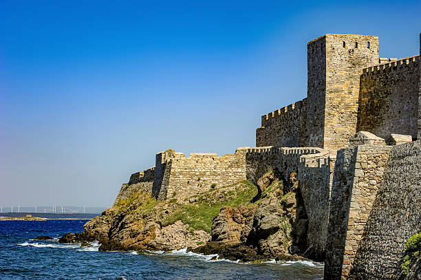 The seaside of Bozcaada Castle